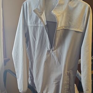 adidas Womand Light Gray Windbreaker